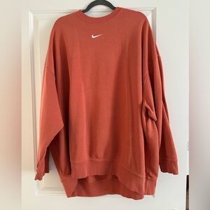Oversized long Nike crewneck